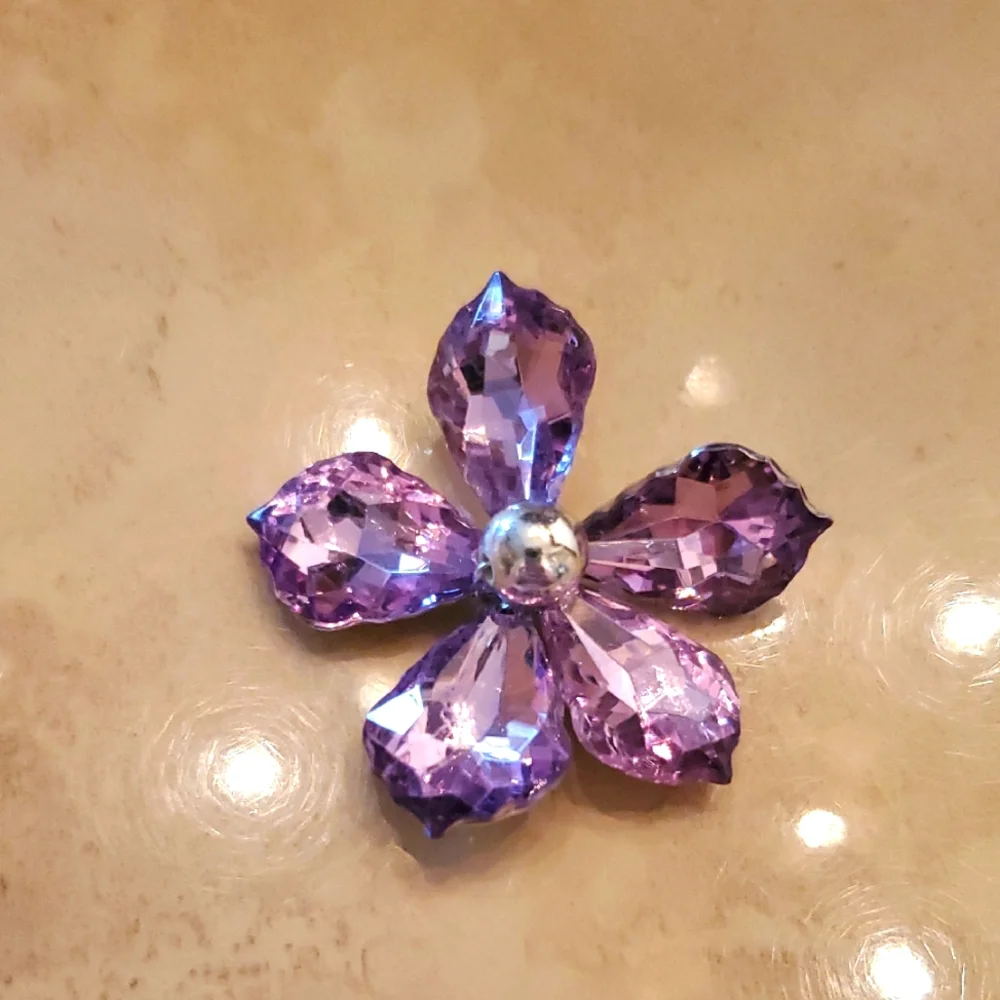 Purple Jeweled Flower